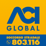 Logo ACI Global con numero soccorso stradale.